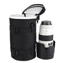 Black Shock Proof Camera Lens Protective Pouch Case Bag Cover for SLR Camera 11x19cm