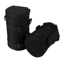 Black Shock Proof Camera Lens Protective Pouch Case Bag Cover for SLR Camera 11x19cm
