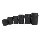 Black Shock Proof Camera Lens Protective Pouch Case Bag Cover for SLR Camera 11x19cm