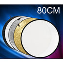 32in 80cm 5 in 1 Camera Light Multi Collapsible Reflector for Photograph