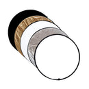 24in 60cm 5 in 1 Camera Light Multi Collapsible Reflector for Photograph