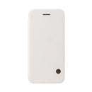 5.5'' Fashionable Card Slot Design Wallet Flip Case Cover COMPATIBLE FOR IPhone 7 Protective Cover White