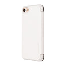 5.5'' Fashionable Card Slot Design Wallet Flip Case Cover COMPATIBLE FOR IPhone 7 Protective Cover White