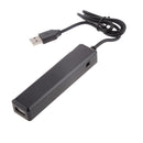 7 Port Multi USB 2.0 hub splitter Adapter for Notebooks PS3 Xbox Wii Black