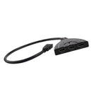 Splitter Hub?3 Port HDMI 4K*2K 3D Switcher Splitter Hub Box Pigtail Cable for HDTV Xbox 360 PS3