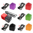 Protect Case Accessory Frame with String for Gopro Hero 4 Session Red