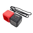 Non-Slip Protective Case Housing Frame with String for GoPro Hero 4 Purple