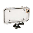 Waterproof Underwater Diving Housing Cover Case with Adapter for iPhone 6 6S