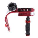 Camera Stabilizer Motion Steady Cam for DSLR Camera Camcorder DV Red+Black
