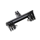 Double-Bracket B2 Way Double Monopod Mount Adapter for GoPro Hero 4 3+ 3Sports Cameraridge Tripod Monopod Mount Adapter for GoPro Hero 3 4 Camera