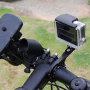 Metal Bike Holder Adapter Handlebar Bar Mount for Gopro Hero 2 3 4 Sports Camera