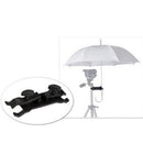 Photography Photo Shooting Camera Tripod Umbrella Mount Clamp Holder Bracket Stand ABS + Metal Durable Shooting Accessories