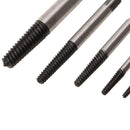 5x 4-18mm Small - Large Screw Extractor Set In Case Broken Stud Bolt Remover