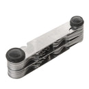 55 Whitworth & 60 Metric Thread Pitch Gauge Checker Measuring for External & Internal Threads Stainless Steel Handy