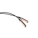 3.5mm Stereo Audio Male to 2 Female Headphone Mic Y Splitter Cable Adapter
