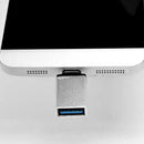 High Speed USB3.1 Type-C Male to USB Female Converter Connector Adapter Silver