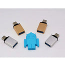 High Speed USB3.1 Type-C Male to USB Female Converter Connector Adapter Silver
