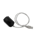 Durable USB 2.0 to 2.5" 44pin 3.5" 40pin IDE SATA Hard Drive Converter Cable