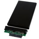2.5 inch USB2.0 SSD HDD Enclosure 480Mbps SATA Stylish Aluminum Housing