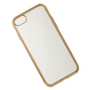 Slim Soft Silicon Protection Bumper Protective Cover Back for iPhone 7 Gold