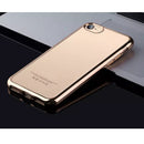 Slim Soft Silicon Protection Bumper Protective Cover Back for iPhone 7 Gold