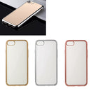 Slim Soft Silicon Protection Bumper Protective Cover Back for iPhone 7 Gold
