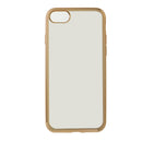 Slim Soft Silicon Protection Bumper Protective Cover Back for iPhone 7 Gold