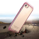 Ultra Thin Clear Plating Bumper Back Case Cover Skin for iPhone 7 Plus Rose Gold