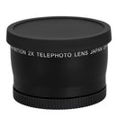 58mm 2X Telephoto Lens for Canon 70D 700D 650D 600D 550D 450D