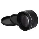 58mm 2X Telephoto Lens for Canon 70D 700D 650D 600D 550D 450D