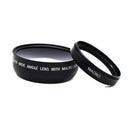 49mm 0.45x Wide Angle Camera Lens with Macro Lens for Sony Alpha NEX-3 NEX-5