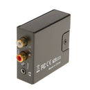 Digital Optical Coaxial S/PDIF TOSLINK to Analog RCA R/L Audio Converter USB