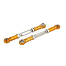 1/10 Alloy Adjustable Front/Rear Pulling Rods Pull Arms Servo Link RC Gold
