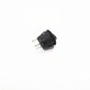 Miniature E Scooter Mini On Off Round SPST Rocker Switch 250v 6a 1pole 2pin