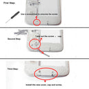 USB Charging Port Dust Cap Shield with Installation Tool for Samsung S5