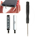 USB Charging Port Dust Cap Shield with Installation Tool for Samsung S5