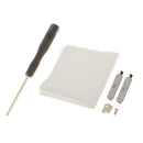 USB Charger Port Cover Flap Dust Plug + Holder + Screw + Screwdriver + Cleaning Cloth