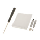 USB Charger Port Cover Flap Dust Plug + Holder + Screw + Screwdriver + Cleaning Cloth