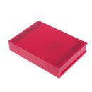 Red-Plastic Storage Box Case Enclosure for 3.5'' SATA HDD Hard Drive Disk Protective Shell Shockproof Anti-humidity
