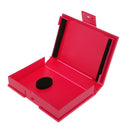 Red-Plastic Storage Box Case Enclosure for 3.5'' SATA HDD Hard Drive Disk Protective Shell Shockproof Anti-humidity