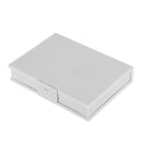 White-Plastic Storage Box Case Enclosure for 3.5'' SATA HDD Hard Drive Disk Protective Shell Shockproof Anti-humidity