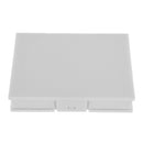 White-Plastic Storage Box Case Enclosure for 3.5'' SATA HDD Hard Drive Disk Protective Shell Shockproof Anti-humidity
