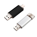 Type-C 3.1 High-Speed Micro USB Flash Drive U Disk Memory Stick 64G Black
