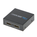 2 Ports HDMI Splitter Verteiler 1x IN 2x OUT HDMI Splitter Full HD 3D 1080P