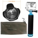 Handheld Underwater Diving Camera Dome Port Fisheye Lens for Gopro Hero3+/4