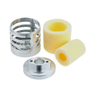 Silver-Aluminum Alloy Air Filter with Sponge For RC 1:5 Scale Baja KM Rovan Easy Install Lightweight Good Performance