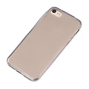 Shockproof 360Â° Soft Protective Clear Blue Case Cover for iPhone 7 Clear Gray