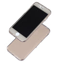 Shockproof 360Â° Soft Protective Clear Blue Case Cover for iPhone 7 Clear Gray