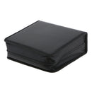 400Disc CD Holder DVD Case Storage Wallet VCD Organizer Black PU Leather Bag