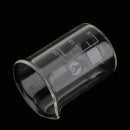 Low Form Glass Measuring Graduated Beaker Chemistry Lab Glassware 25ML